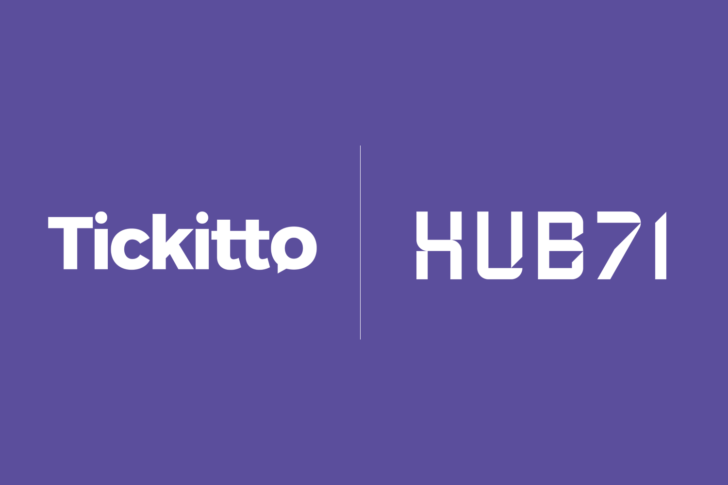 ticktito logo next to hub71 logo